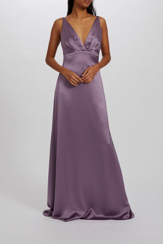 Livia, $300, dress from Collection Bridesmaids by Amsale, Fabric: fluid-satin