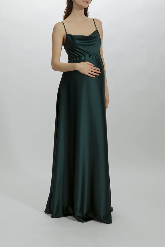 Pauline - Maternity Dress, $300, dress from Collection Bridesmaids by Amsale, Fabric: fluid-satin