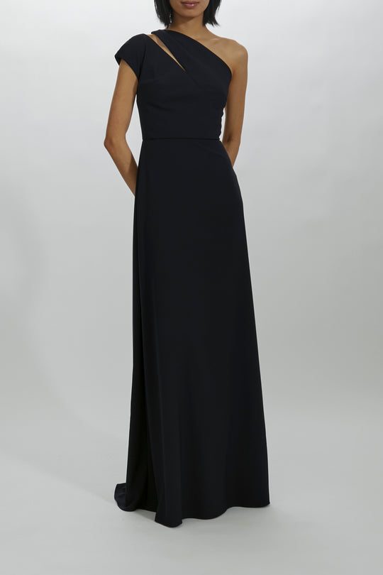 Shirin, $300, dress from Collection Bridesmaids by Amsale, Fabric: crepe