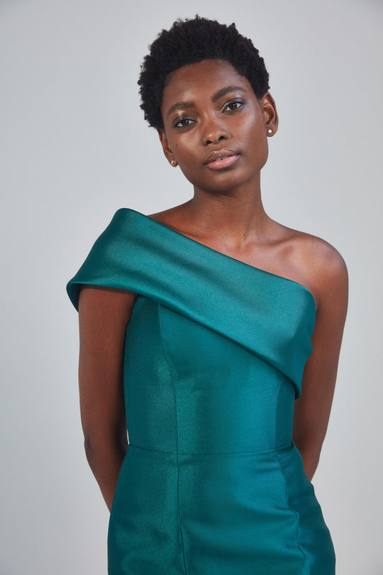 P402M - Smoke, $695, dress by color from Collection Evening by Amsale