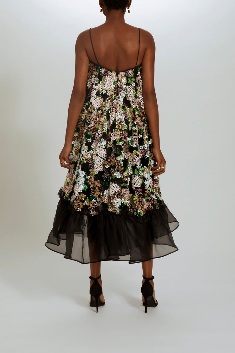 Image number 1: P563 - Black-Multi, back view