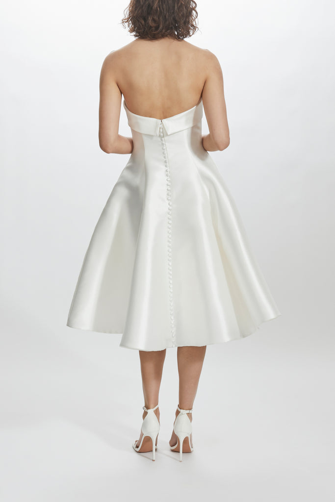 Mikado Strapless Dress Amsale Mikado Strapless Dress Amsale