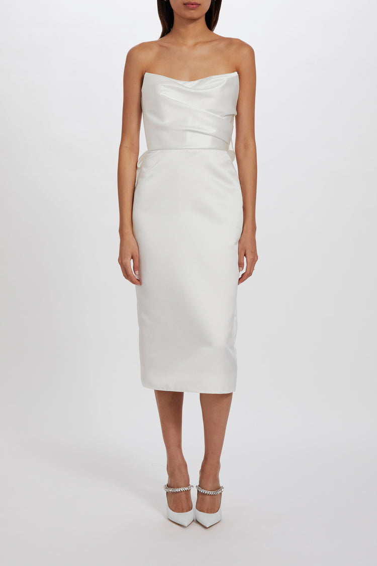 Image number 2: LW225 - Ivory, front view