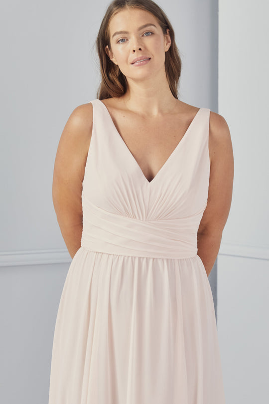 Justine - Blush, $270, dress by color from Collection Bridesmaids by Amsale