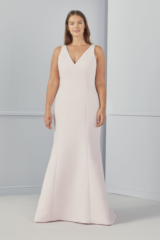 Mackayla, $300, dress from Collection Bridesmaids by Amsale, Fabric: faille