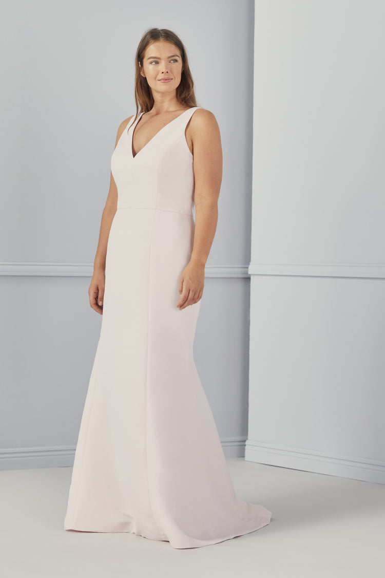 Mackayla, dress from Collection Bridesmaids by Amsale, Fabric: faille