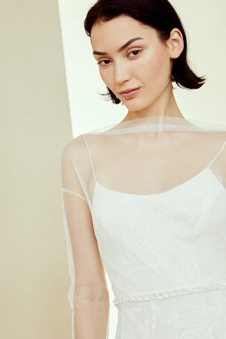 Image number 0: Karime - Silk-White, view 1