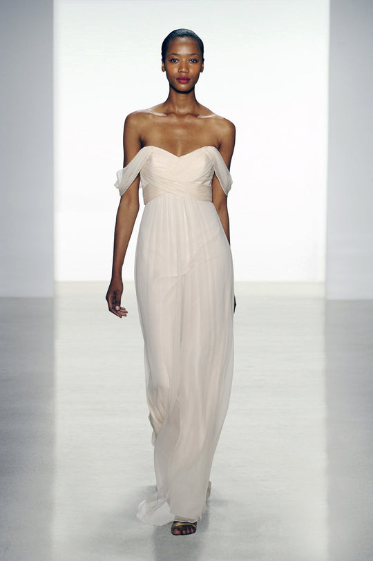 G851C - Violet, $280, dress by color from Collection Bridesmaids by Amsale