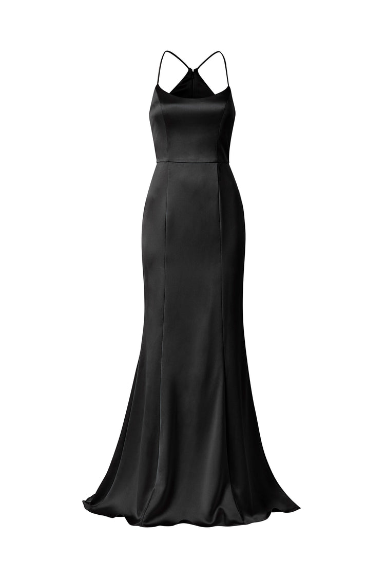 Image number 1: Everly - Black, front view