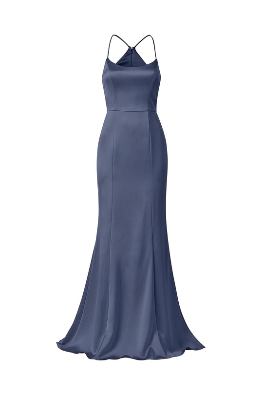 Everly - Slate, $300, dress by color from Collection Bridesmaids by Amsale