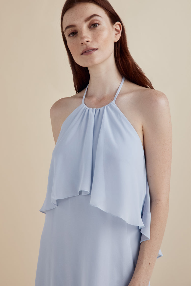 Cait, dress from Collection Bridesmaids by Nouvelle Amsale, Fabric: flat-chiffon