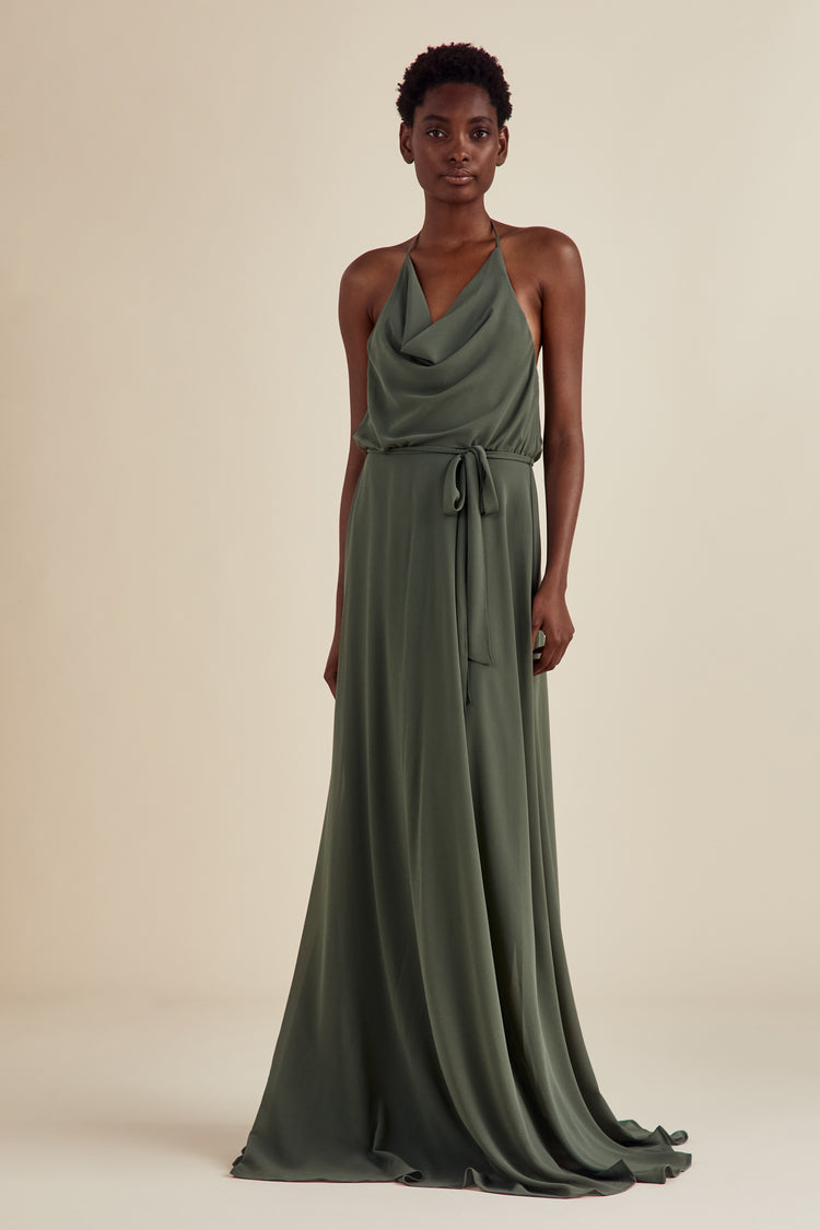 Alyssa, dress from Collection Bridesmaids by Nouvelle Amsale, Fabric: flat-chiffon