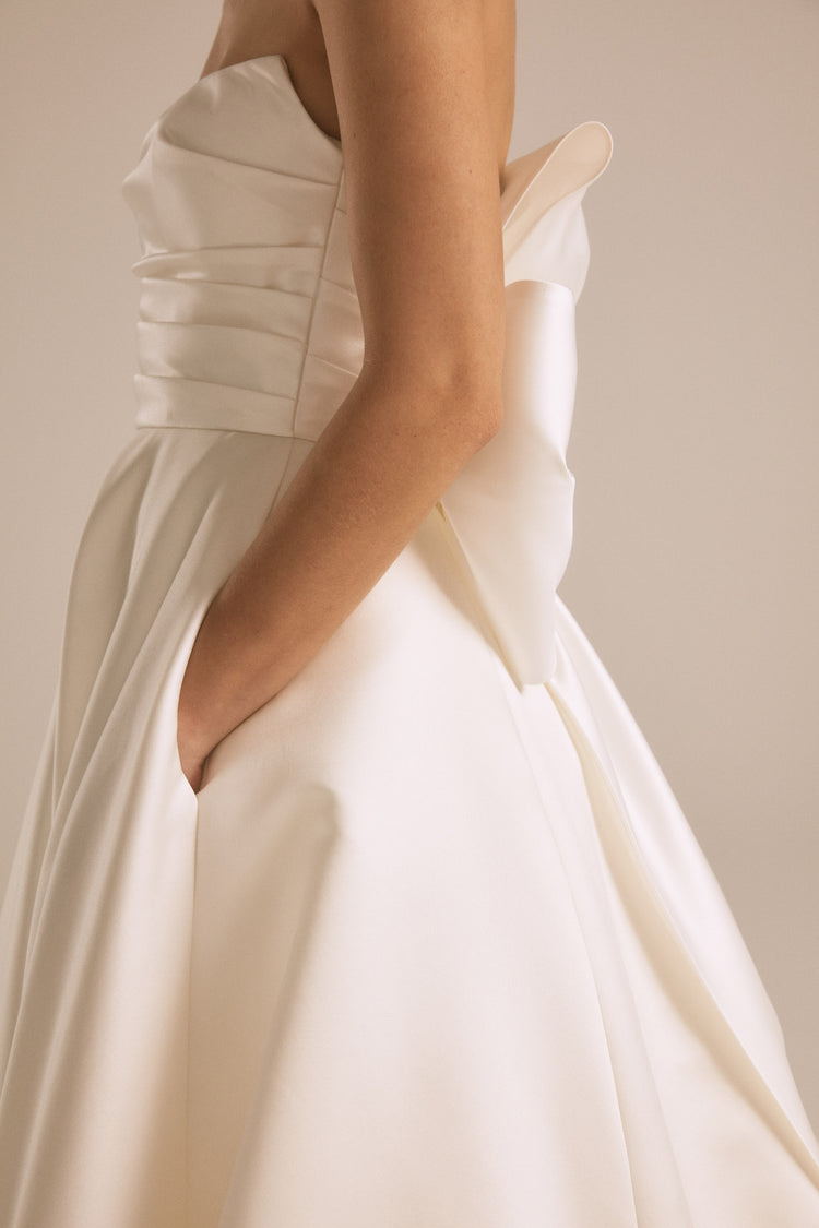 Atlas - Ivory, dress by color from Collection Bridal by Nouvelle Amsale