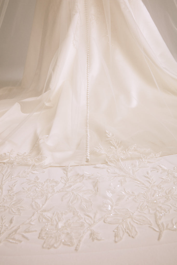 Product Floral Embellished Veil Image