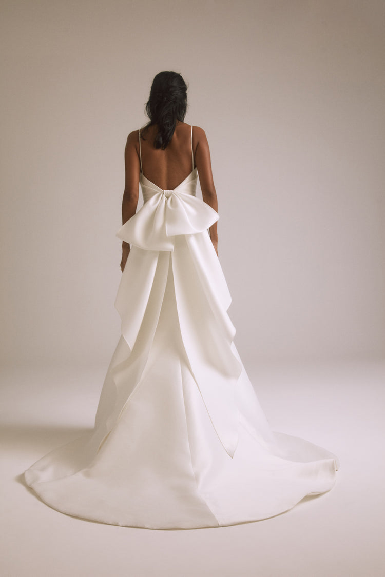 Liv - Silk-White, dress by color from Collection Bridal by Nouvelle Amsale