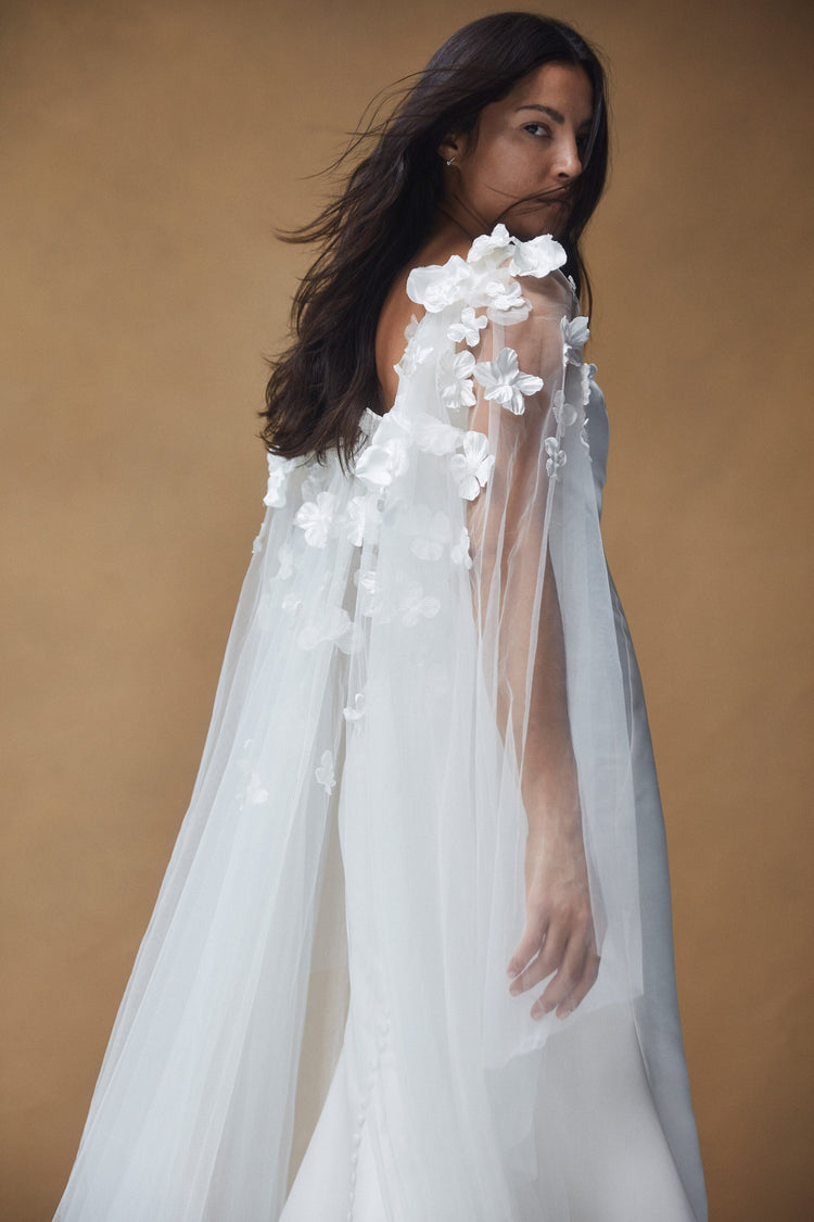 Manuela - Silk-White, dress by color from Collection Bridal by Nouvelle Amsale