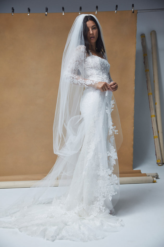 Product Lace Embroidery Veil Image