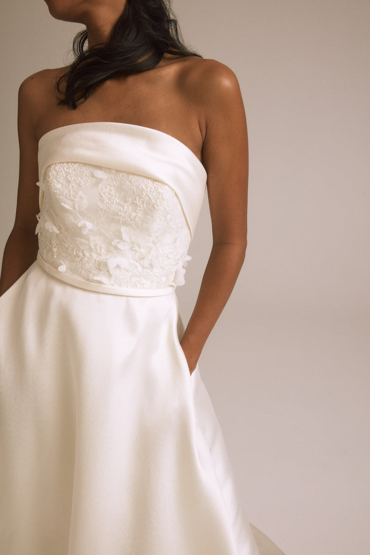 Miriam - Ivory, dress by color from Collection Bridal by Nouvelle Amsale