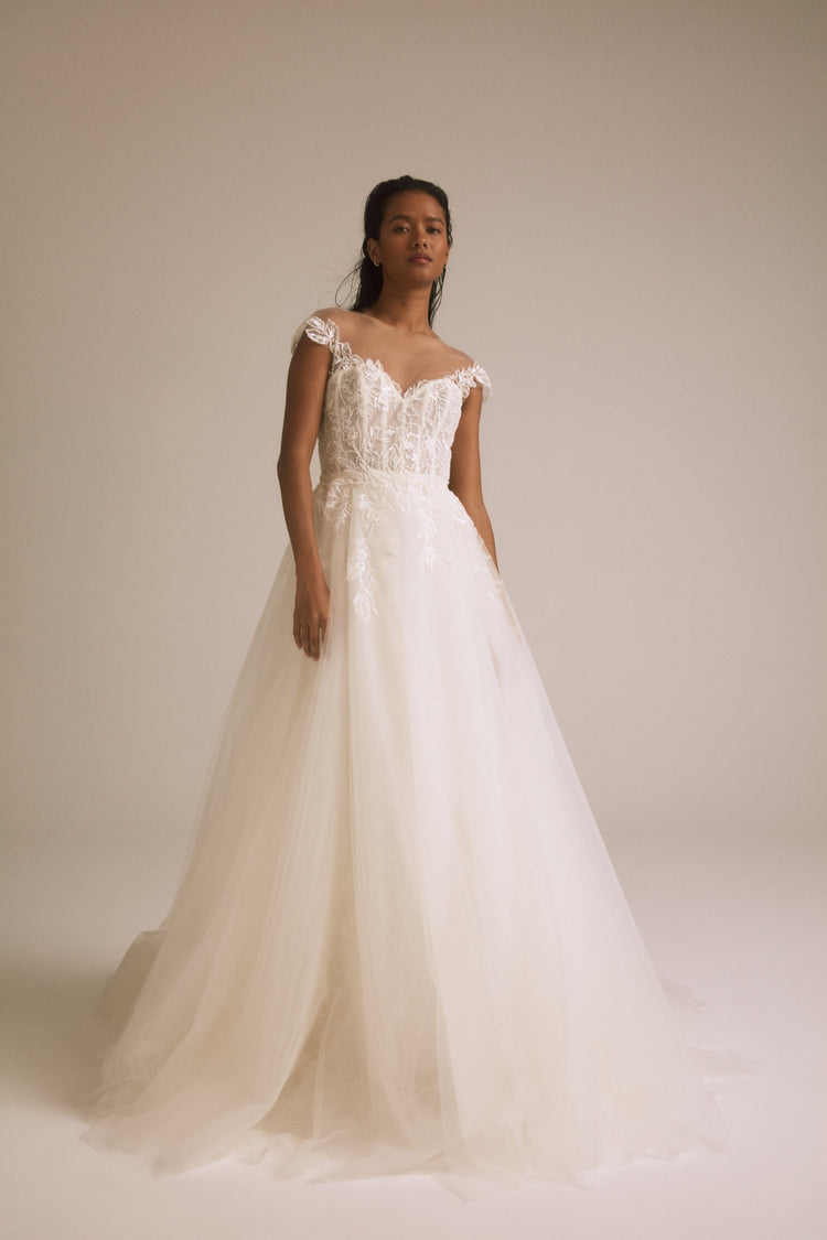 Pasha - Ivory, dress by color from Collection Bridal by Nouvelle Amsale