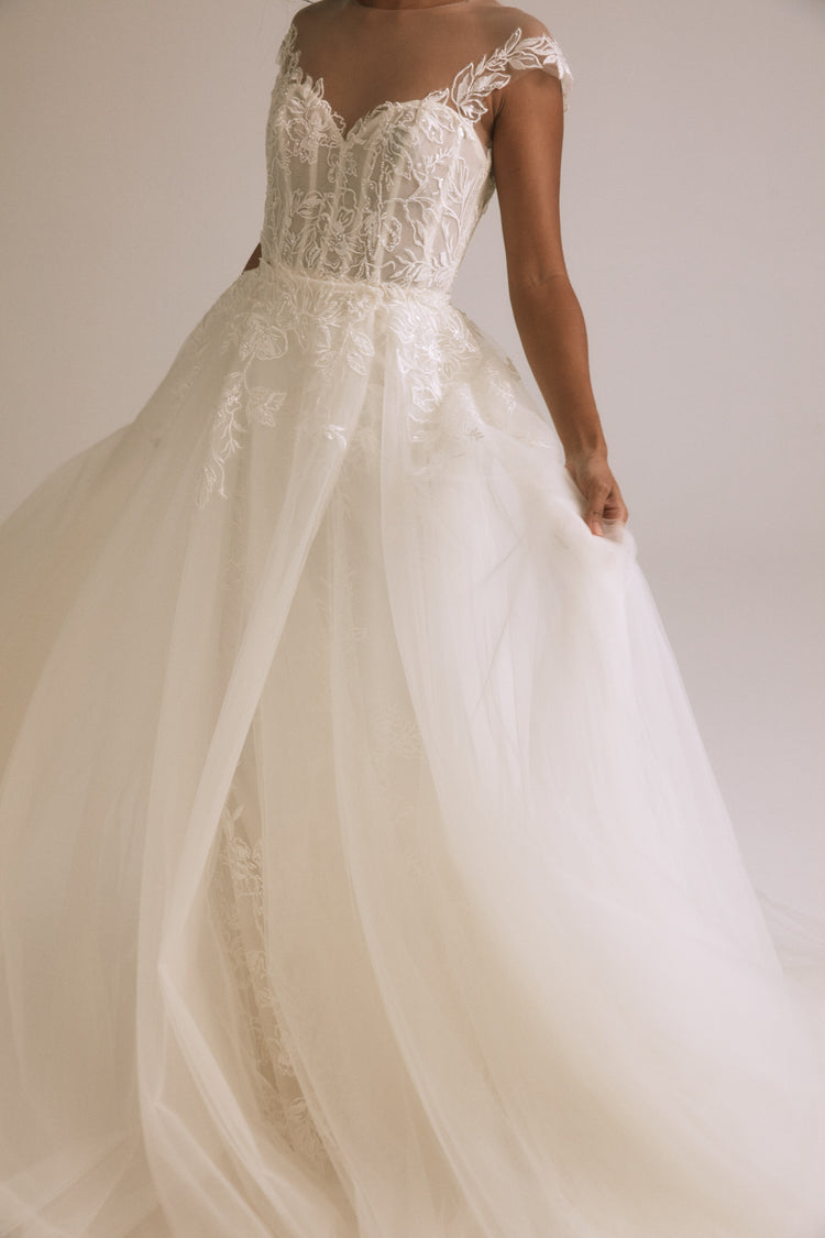 Pasha - Ivory, dress by color from Collection Bridal by Nouvelle Amsale