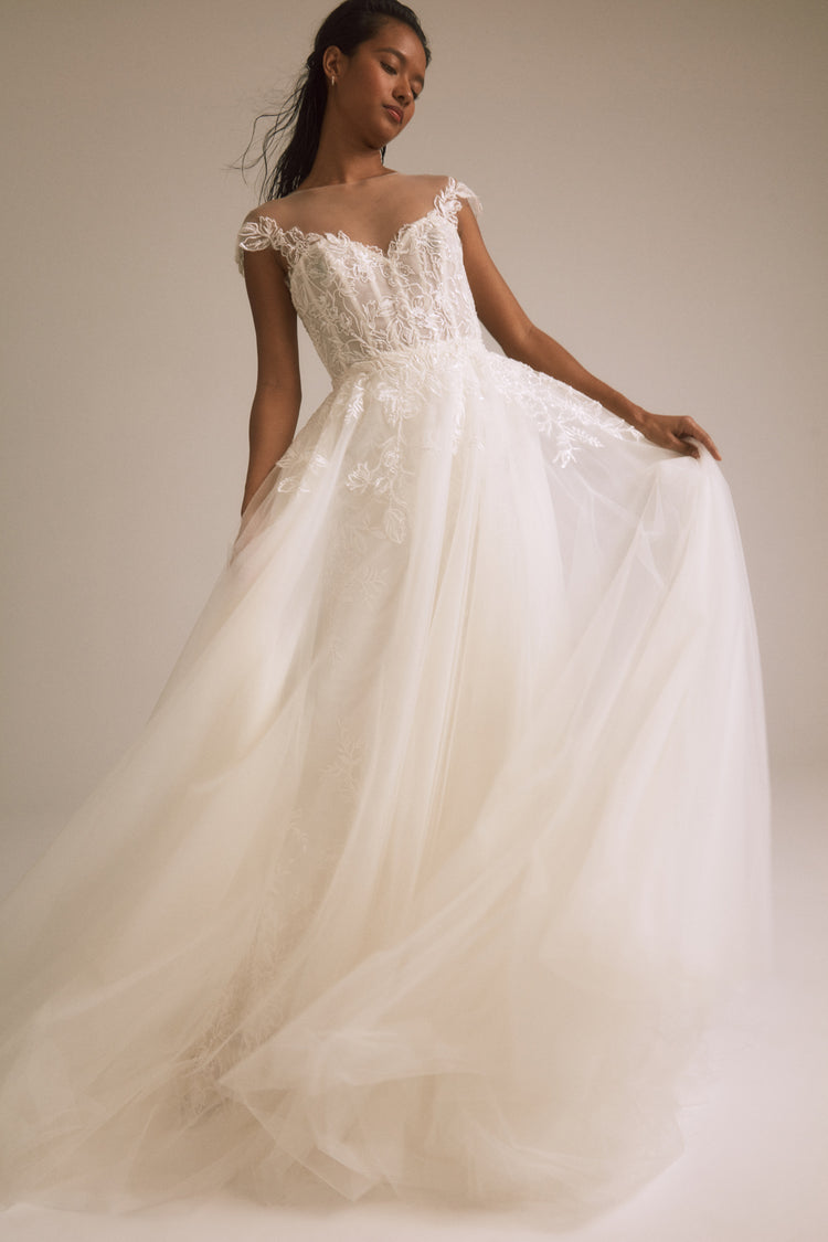 Pasha - Ivory, dress by color from Collection Bridal by Nouvelle Amsale