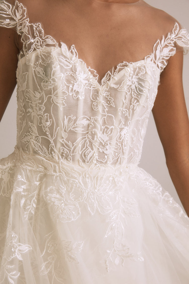 Pasha - Ivory, dress by color from Collection Bridal by Nouvelle Amsale