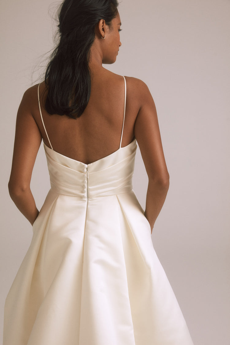 Shay - Silk-White, dress by color from Collection Bridal by Nouvelle Amsale
