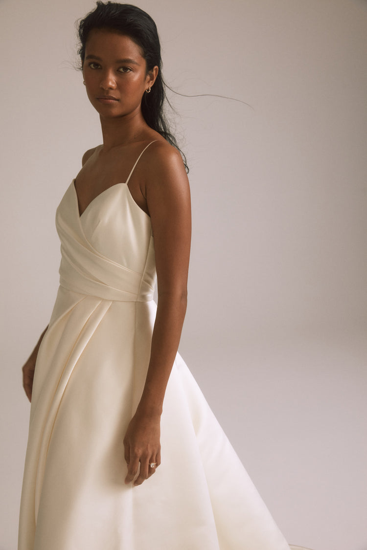 Shay - Silk-White, dress by color from Collection Bridal by Nouvelle Amsale