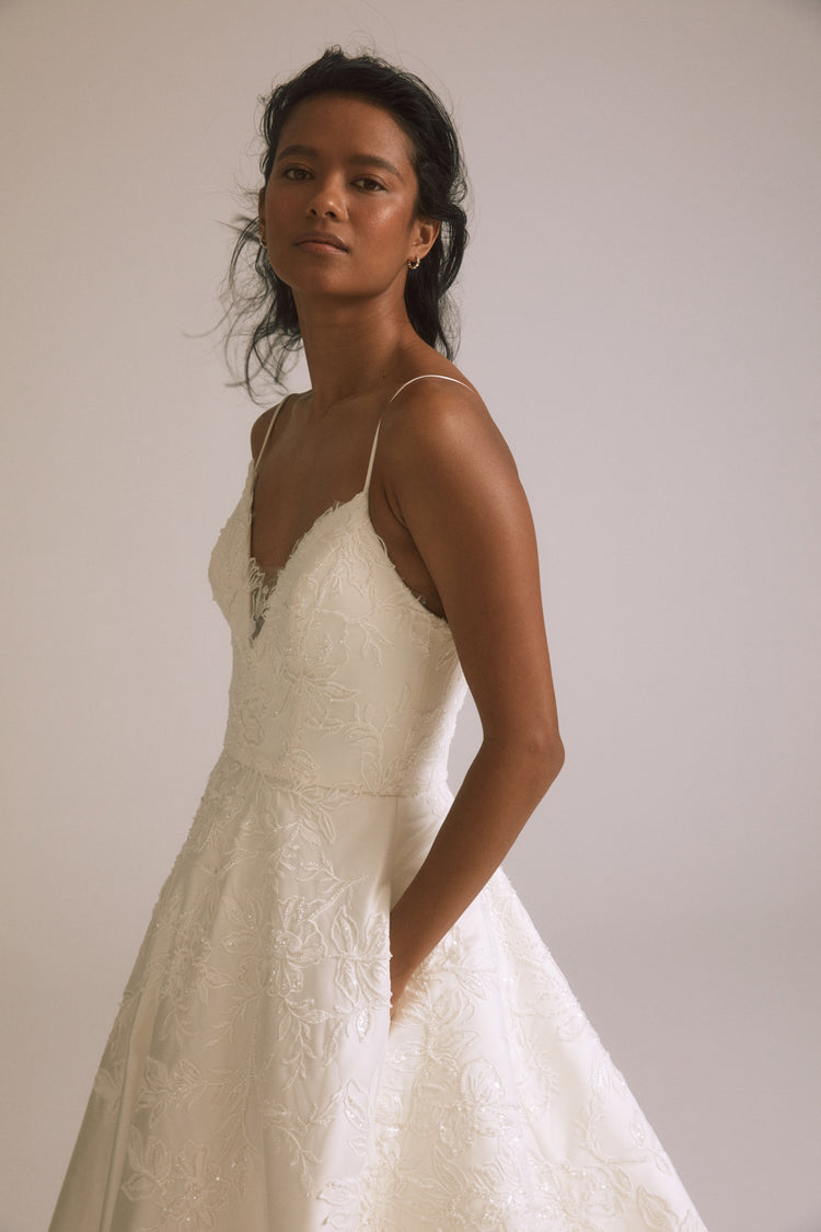 Valencia - Ivory, dress by color from Collection Bridal by Nouvelle Amsale