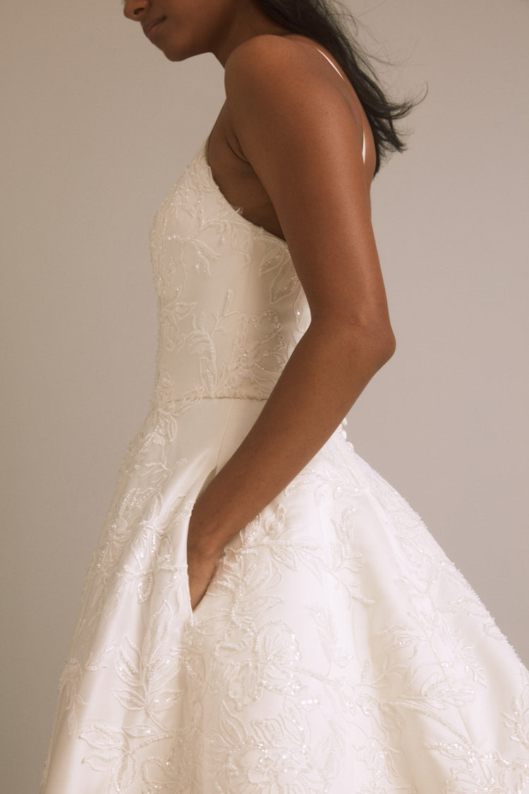 Valencia - Ivory, dress by color from Collection Bridal by Nouvelle Amsale