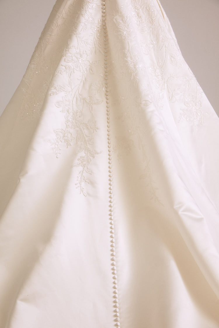 Valencia - Silk-White, dress by color from Collection Bridal by Nouvelle Amsale