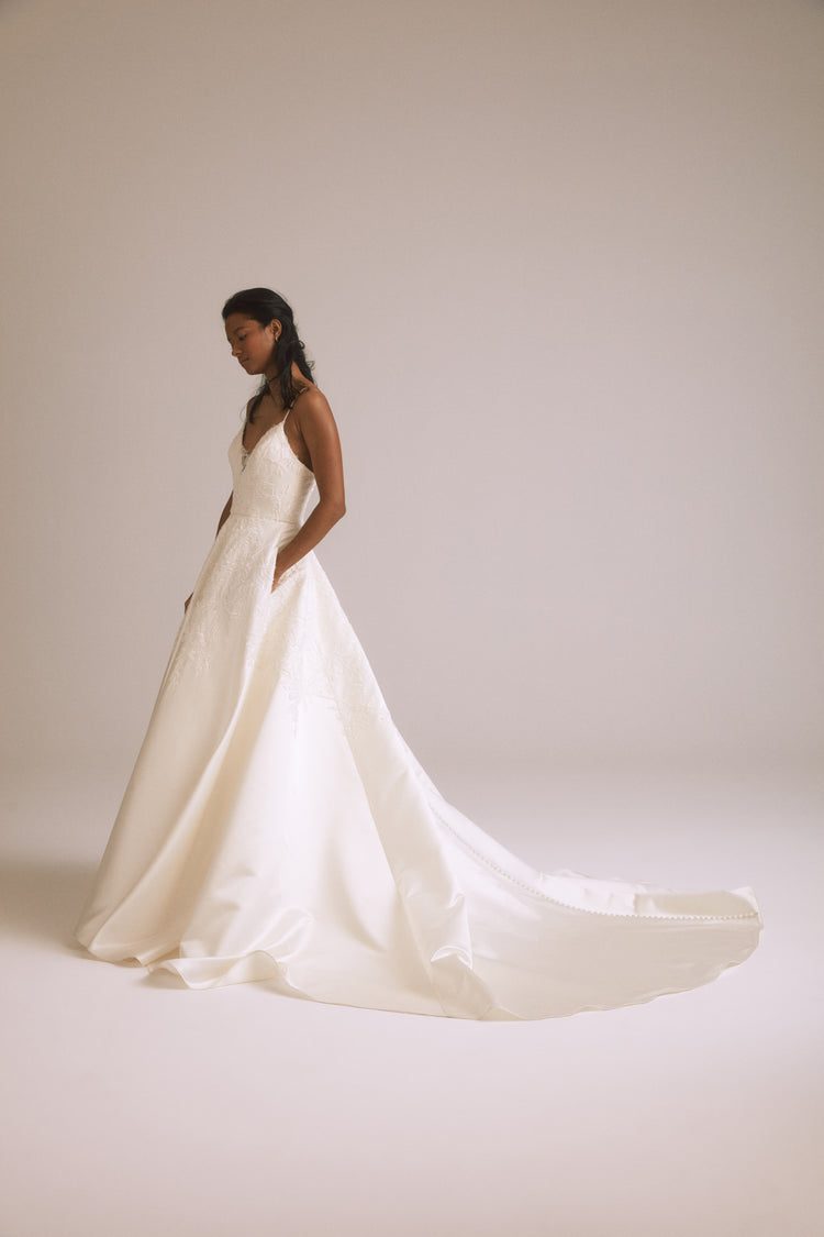 Valencia - Ivory, dress by color from Collection Bridal by Nouvelle Amsale
