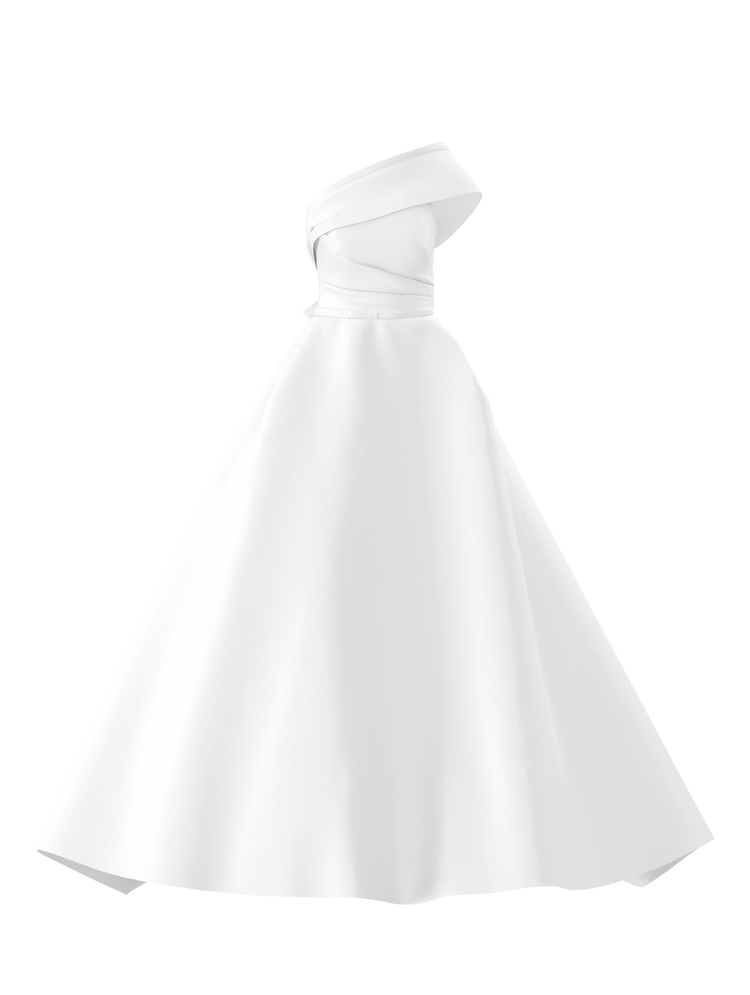 Bodice(Harbor), Skirt(Ryder), Belt(Ryan), combo from Collection Bridal by Amsale x You