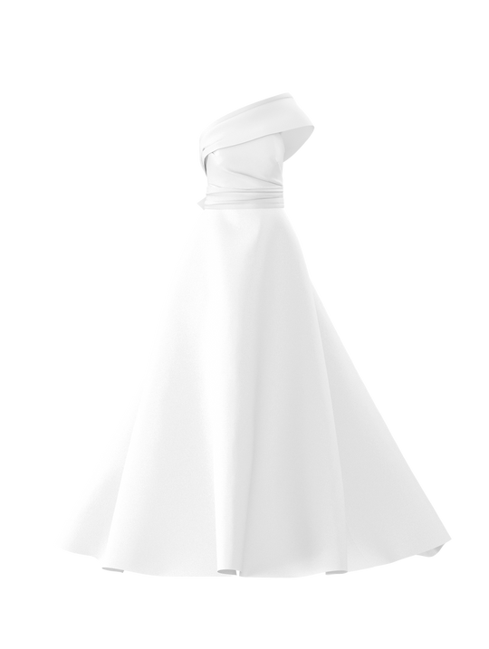 Bodice(Harbor), Skirt(Bleecker), Belt(Carmeron), $4,850, combo from Collection Bridal by Amsale x You