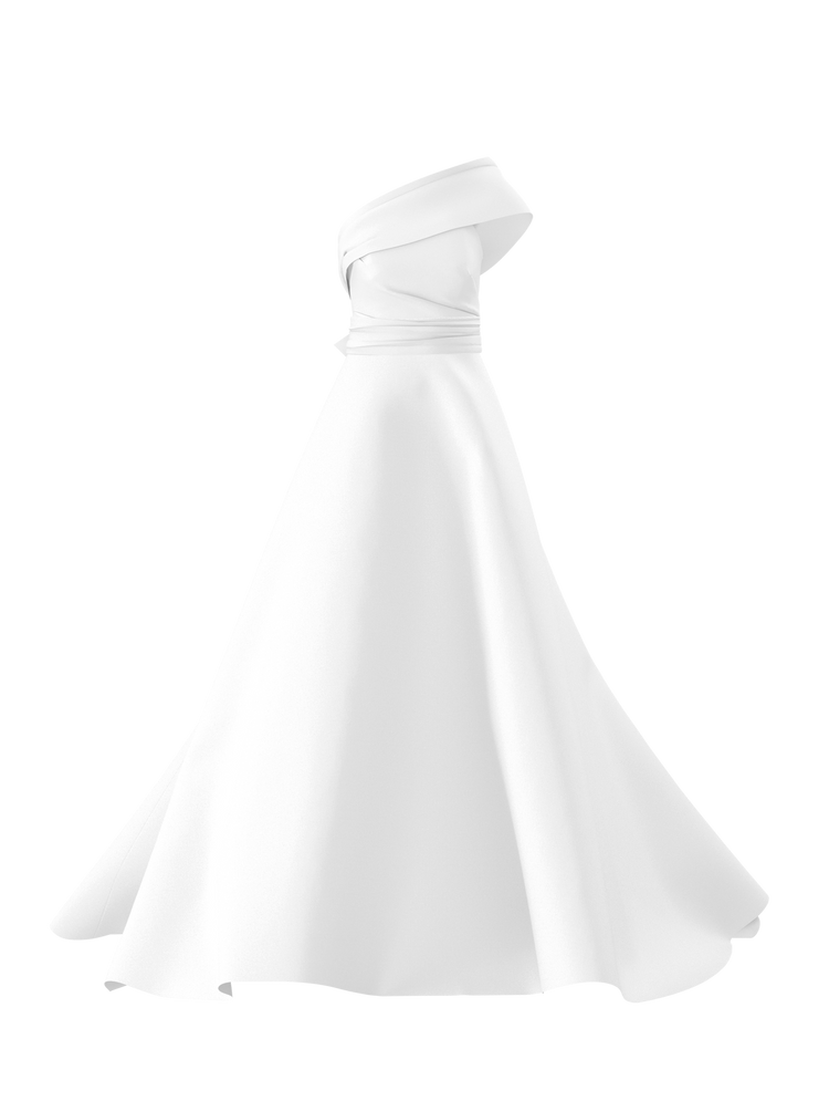 Bodice(Harbor), Skirt(Reed), Belt(Carmeron), combo from Collection Bridal by Amsale x You