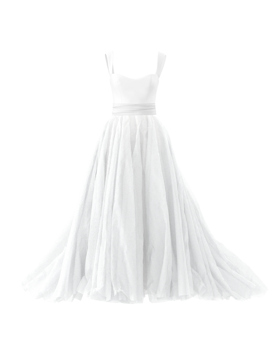 Bodice(V neck), Skirt(Penny), Belt(Carmeron), $4,850, combo from Collection Bridal by Amsale x You