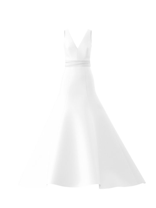 Bodice(V neck), Skirt(Keaton), Belt(Carmeron), $4,850, combo from Collection Bridal by Amsale x You