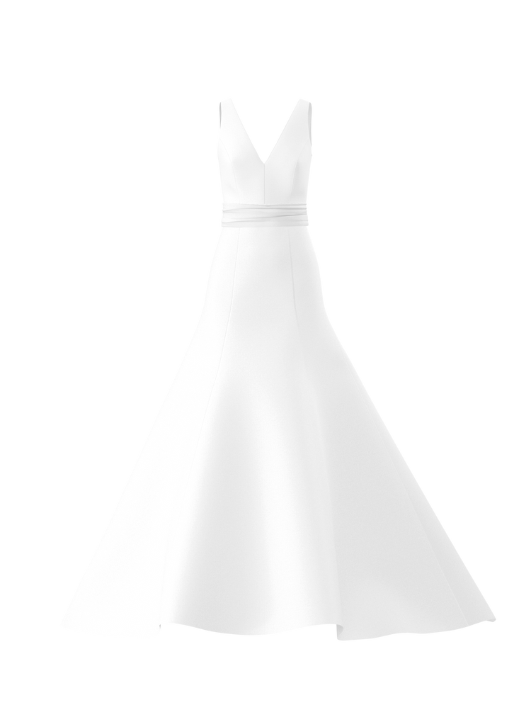 Bodice(V neck), Skirt(Keaton), Belt(Carmeron), combo from Collection Bridal by Amsale x You