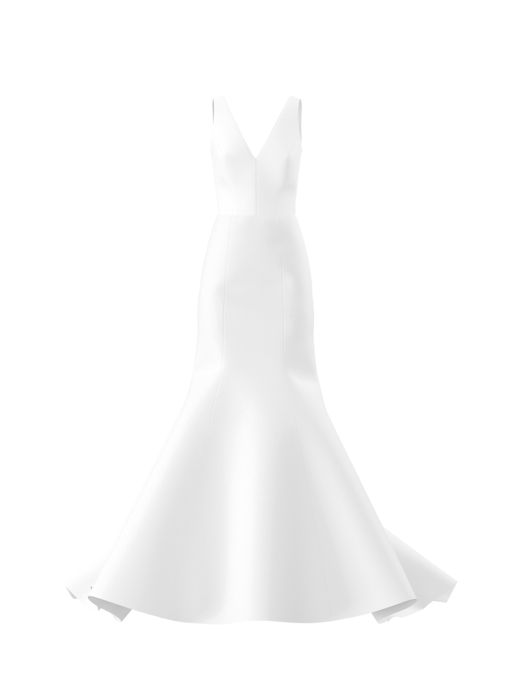 Bodice(V neck), Skirt(Mave),, combo from Collection Bridal by Amsale x You
