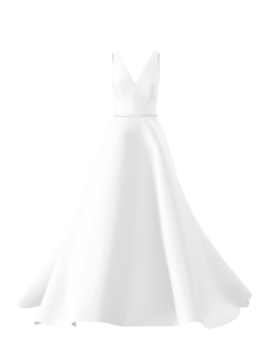 Bodice(V neck), Skirt(Reed), Belt(Bleecker), $4,850, combo from Collection Bridal by Amsale x You