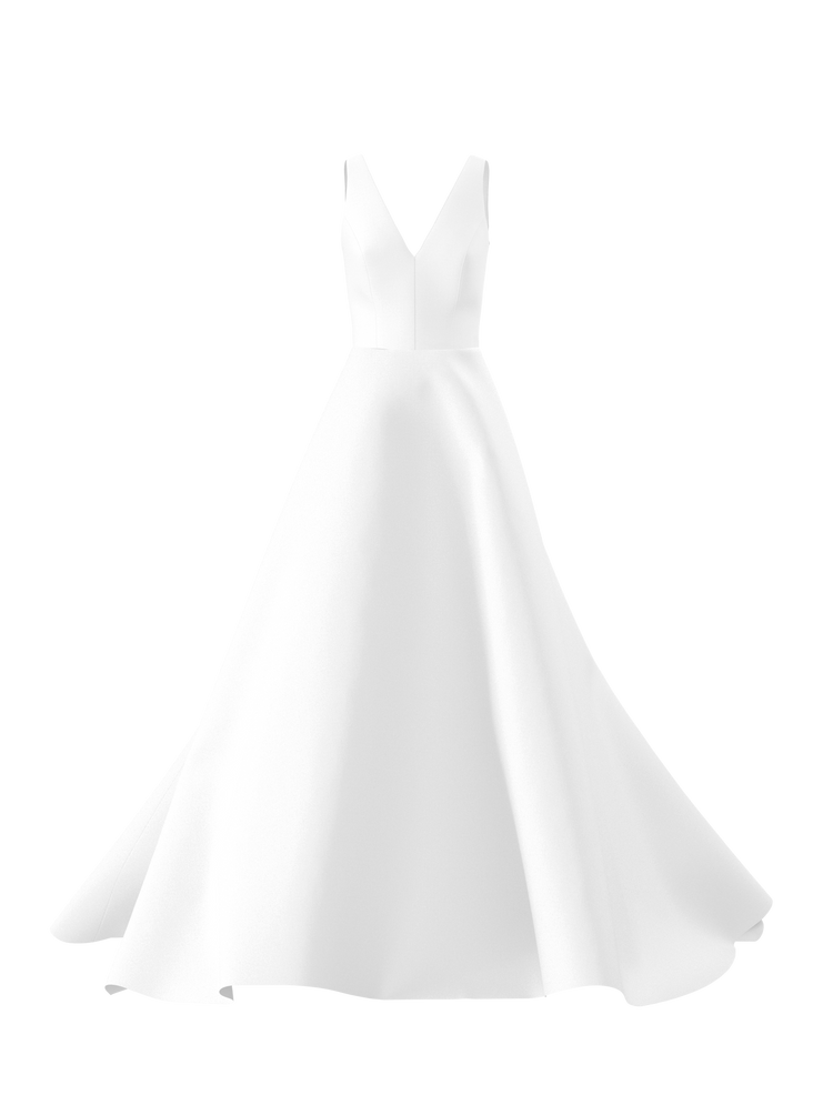 Bodice(V neck), Skirt(Reed),, combo from Collection Bridal by Amsale x You