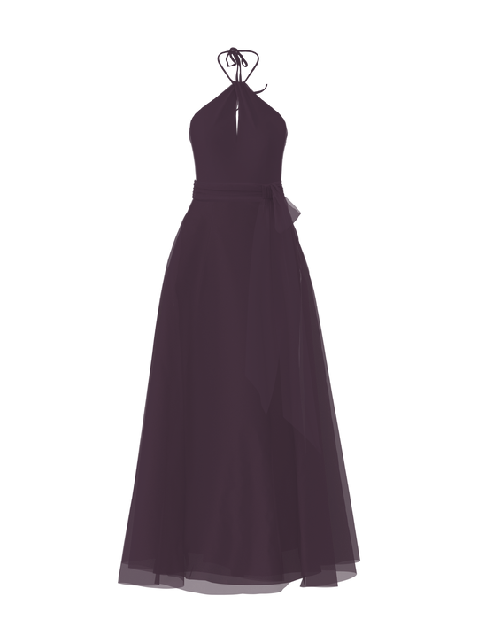 Bodice(Colby), Skirt(Cerisa),Belt(Sash), plum, $270, combo from Collection Bridesmaids by Amsale x You