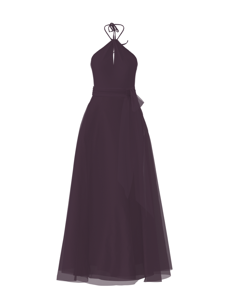 Bodice(Colby), Skirt(Cerisa),Belt(Sash), plum, combo from Collection Bridesmaids by Amsale x You