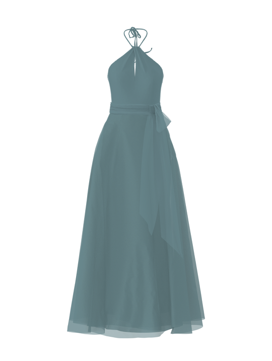 Bodice(Colby), Skirt(Cerisa),Belt(Sash), teal, $270, combo from Collection Bridesmaids by Amsale x You