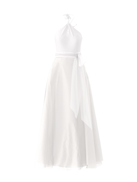 Bodice(Colby), Skirt(Cerisa),Belt(Sash), white, $270, combo from Collection Bridesmaids by Amsale x You