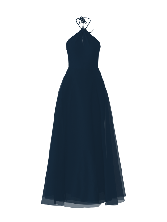 Bodice(Colby), Skirt(Cerisa), navy, $270, combo from Collection Bridesmaids by Amsale x You