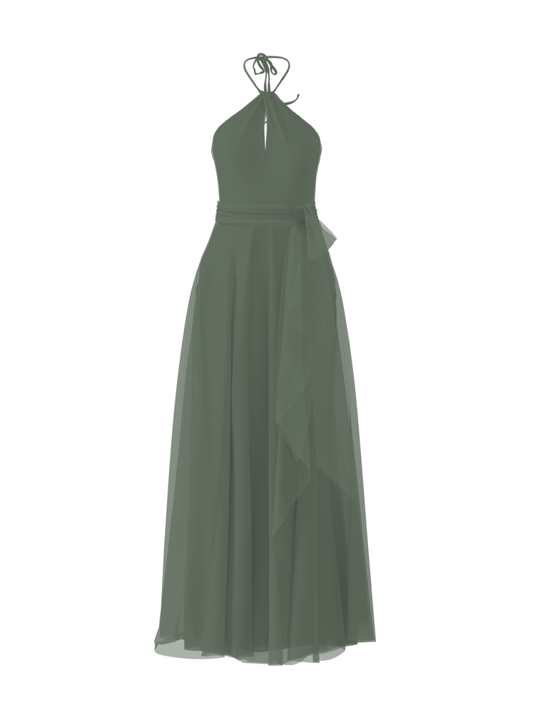 Bodice(Colby), Skirt(Jaycie),Belt(Sash), olive, combo from Collection Bridesmaids by Amsale x You