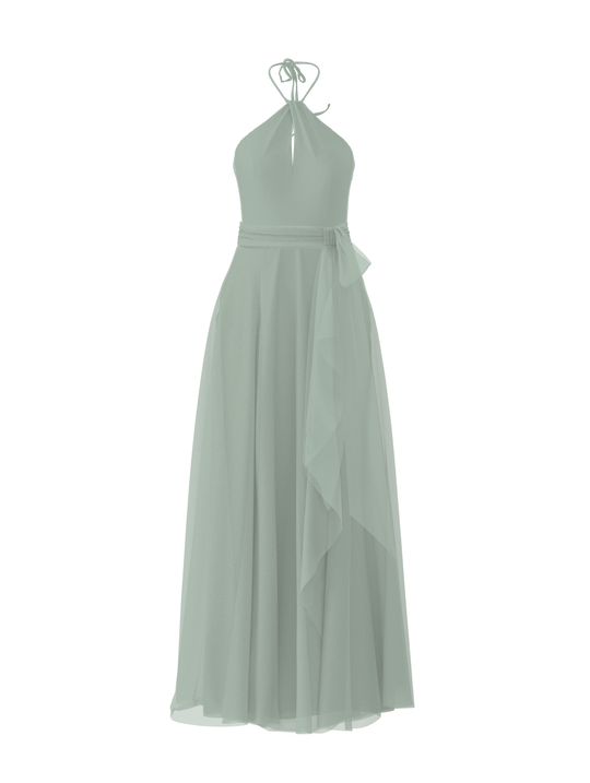 Bodice(Colby), Skirt(Jaycie),Belt(Sash), sage, $270, combo from Collection Bridesmaids by Amsale x You