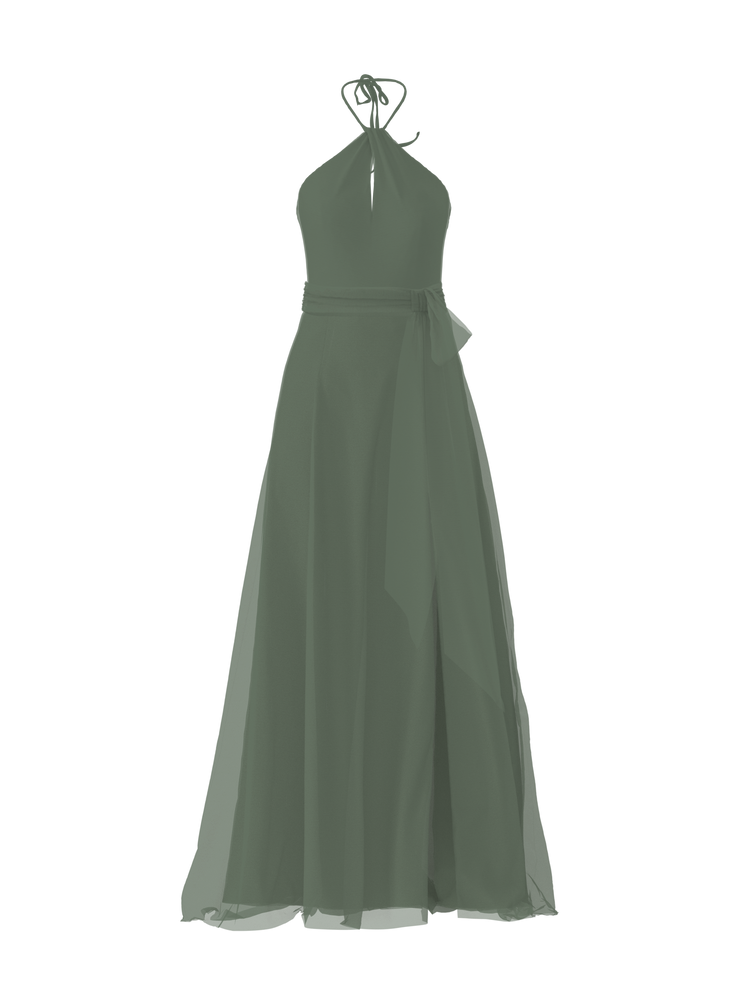 Bodice(Colby), Skirt(Arabella),Belt(Sash), olive, combo from Collection Bridesmaids by Amsale x You