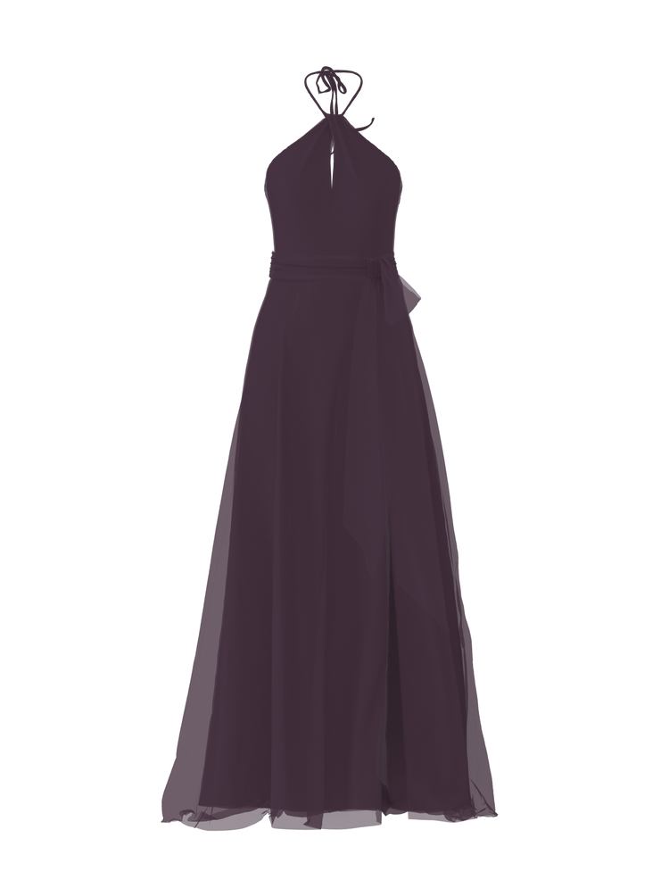 Bodice(Colby), Skirt(Arabella),Belt(Sash), plum, combo from Collection Bridesmaids by Amsale x You